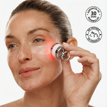 Crema de luz roja “eliminar ojos cansados”